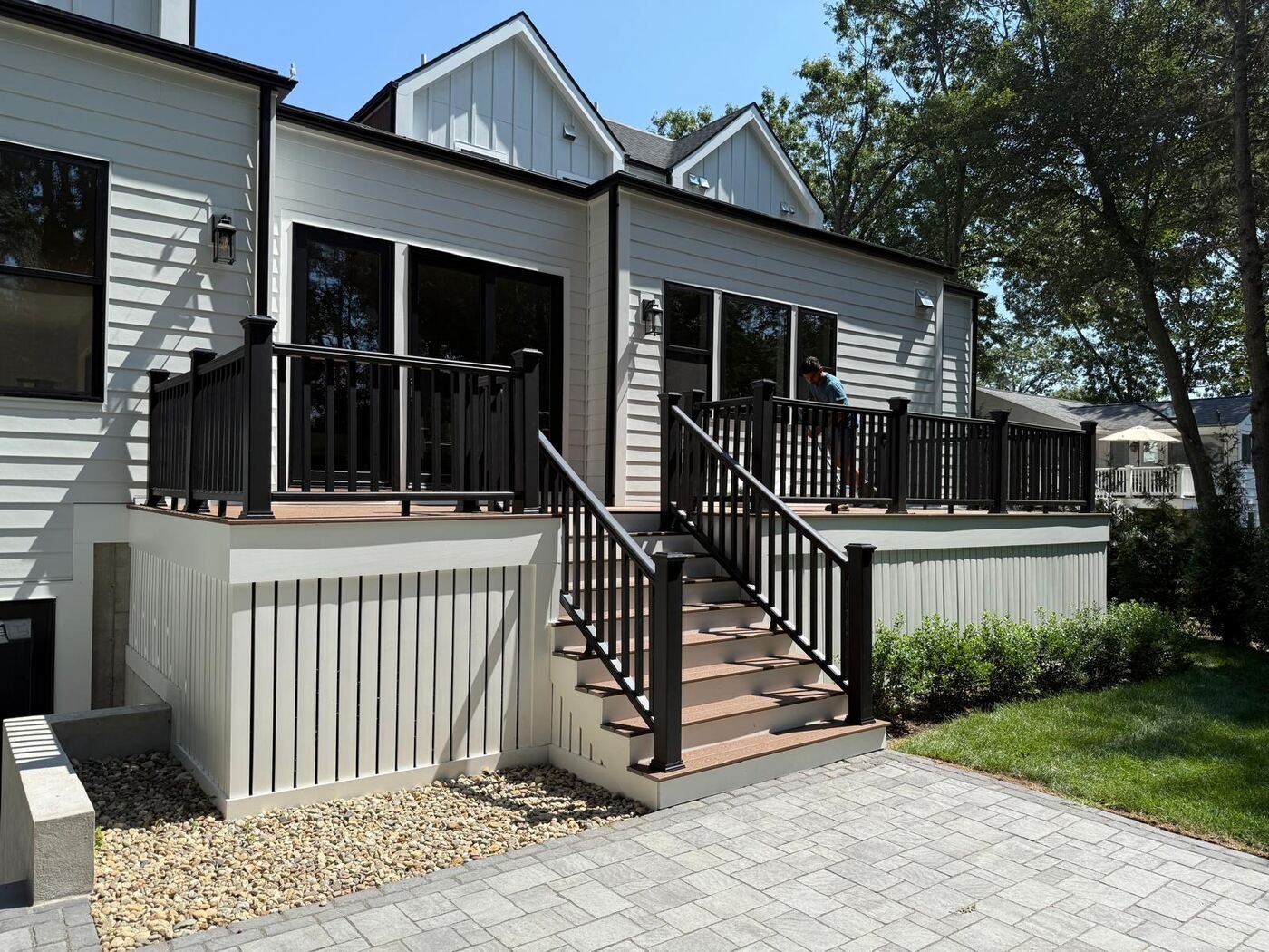 Deck Construction project by Empire Building
