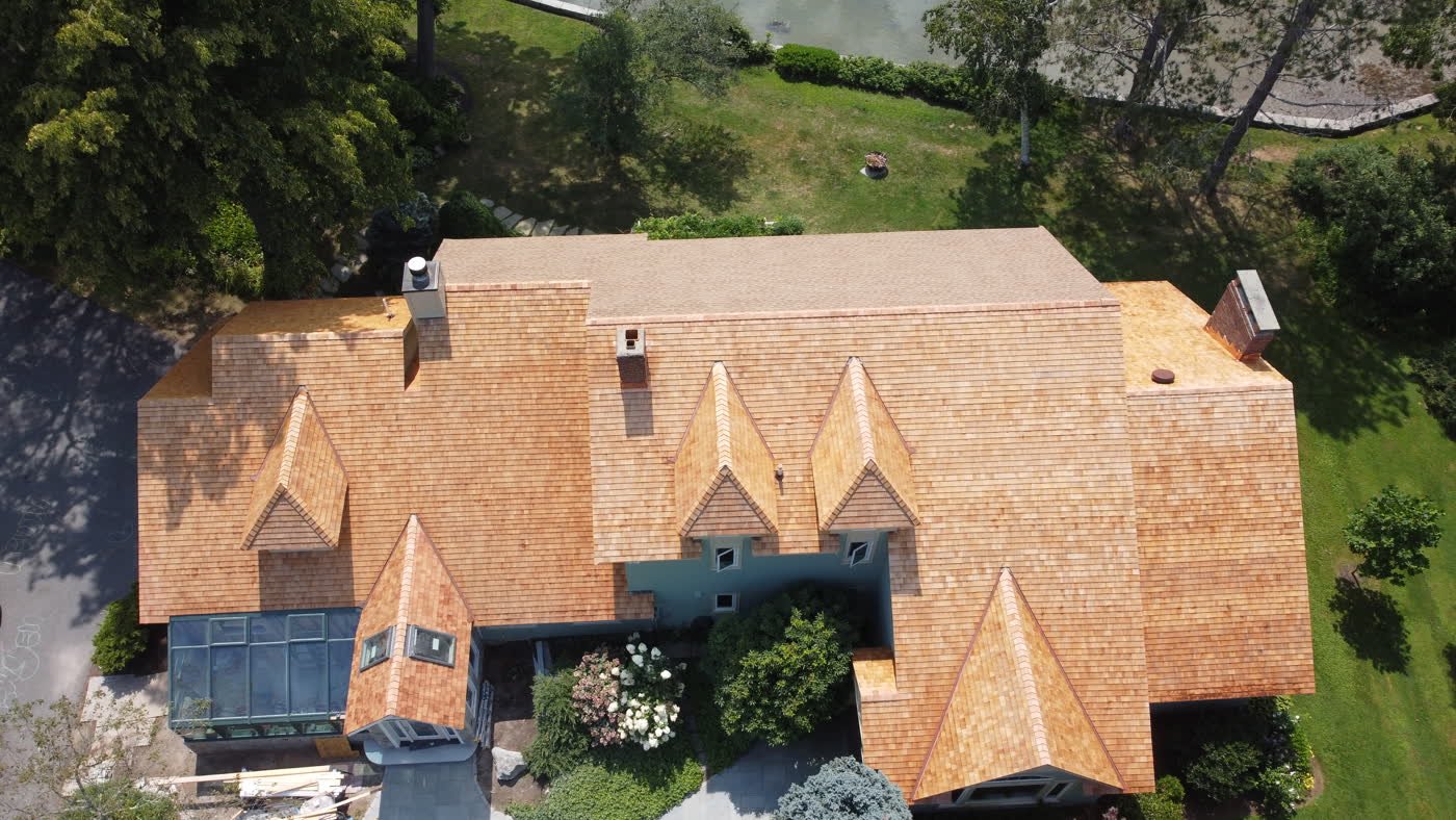 Roofing project by Empire Building